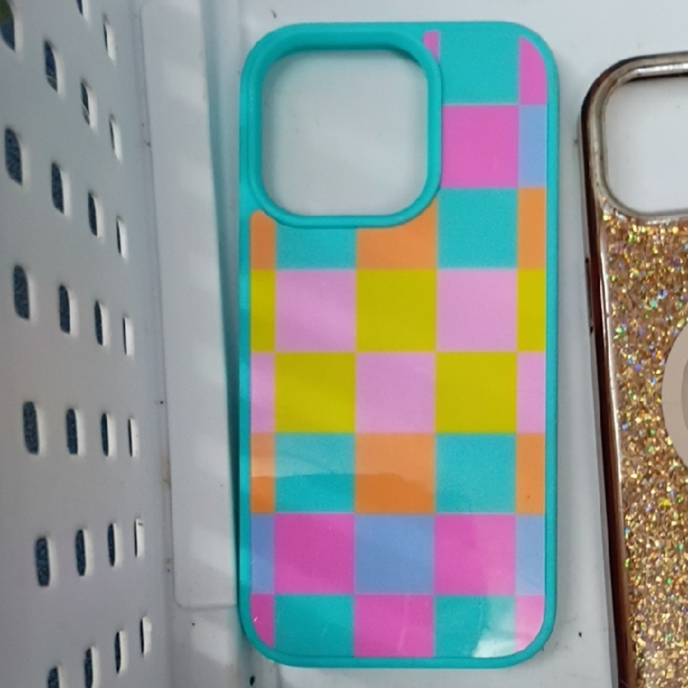 Colorful Checkered Phone Case